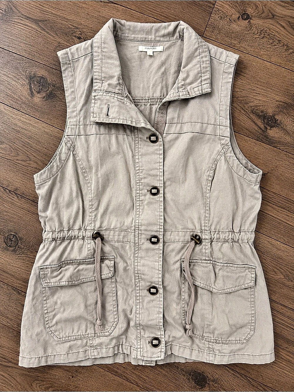 maurices Utility Vest in Gray